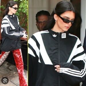 Adidas Windbreaker Jacket Black